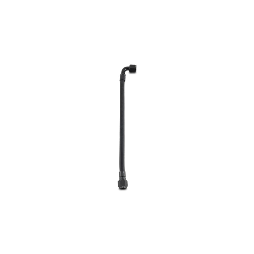 Vibrant -6 AN PTFE Hose Assy Female fittings Straight/90 (24in long)