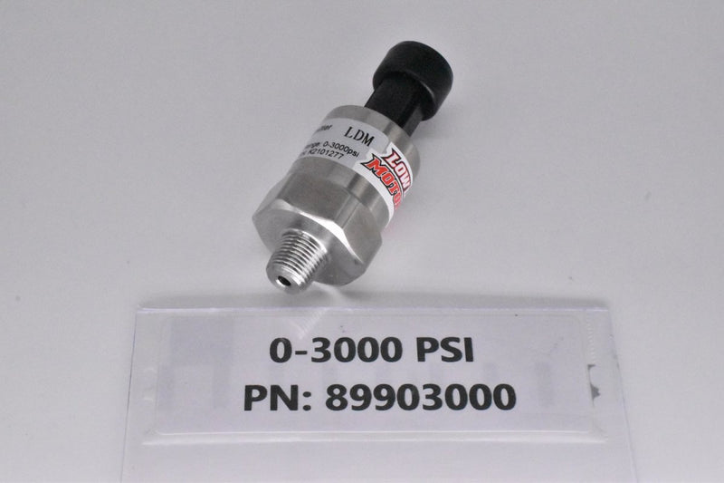 Lowdoller Motorsports 0-3000 PSI Pressure Sensor (899 Series, Oil Filled)
