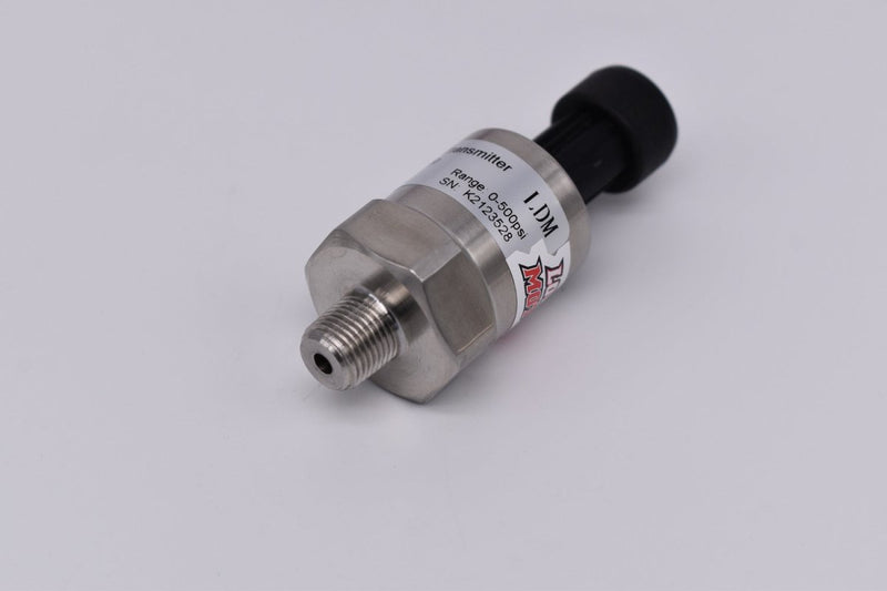Lowdoller Motorsports 0-500 PSI Pressure Sensor (899 Series, Oil Filled) 8990500