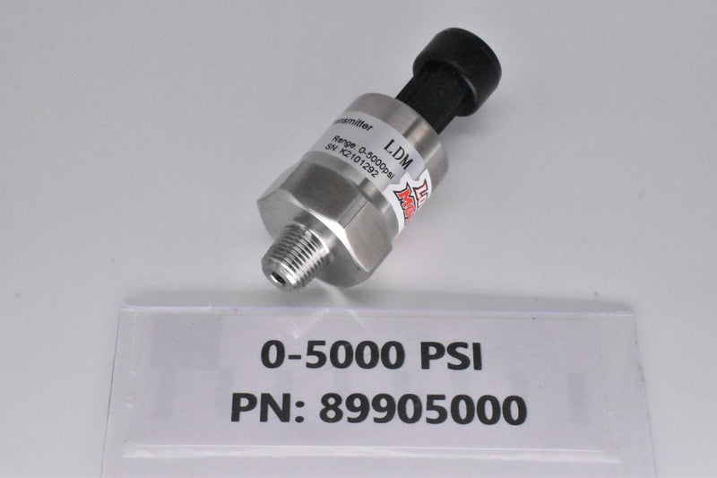 Lowdoller Motorsports 0-5000 PSI Pressure Sensor (899 Series, Oil Filled)