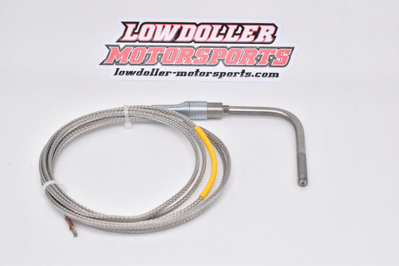 Lowdoller Motorsports 1/4" K-type EGT probe exposed tip 153312