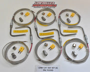 Lowdoller Motorsports 1/4" 6 Cylinder EGT probe kit