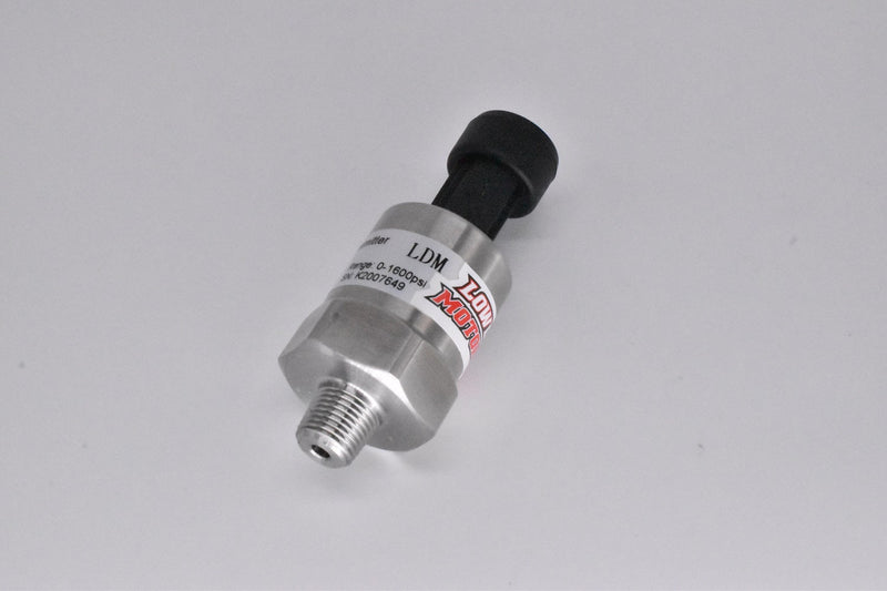 Lowdoller Motorsports 0-1600 PSI Nitrous Bottle Pressure Sensor (899 Series, Oil Filled) 8991600