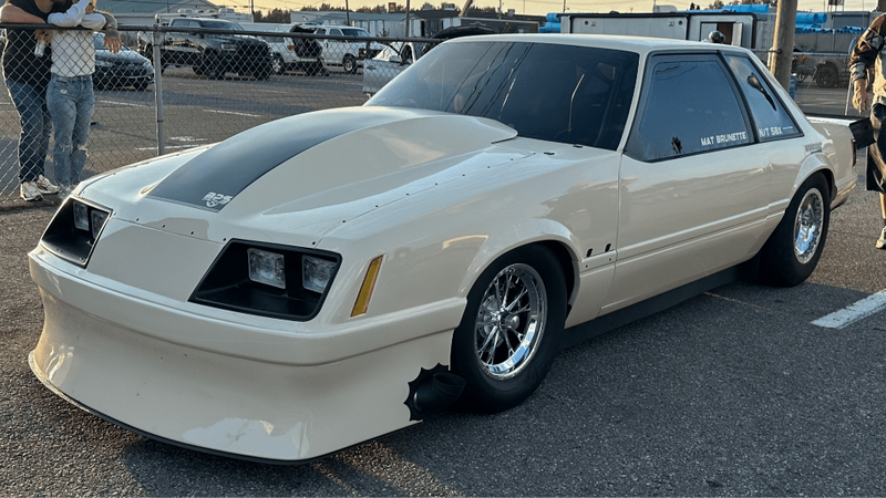 1979-1986 4-eye Mustang faux side marker decal set from Billet Pro Shop