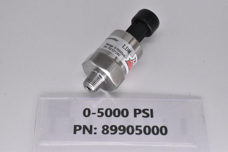 Lowdoller Motorsports 0-5000 PSI Pressure Sensor (899 Series, Oil Filled)