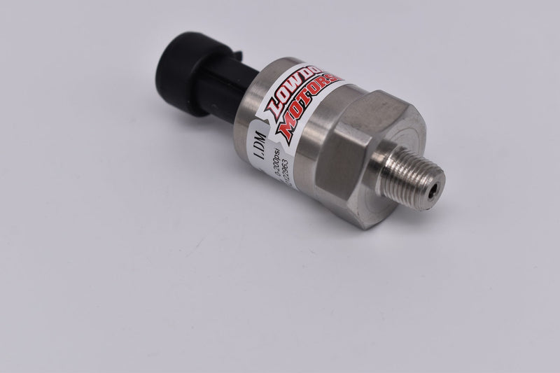 Lowdoller Motorsports 0-200 PSI Pressure Sensor (899 Series, Oil Filled)