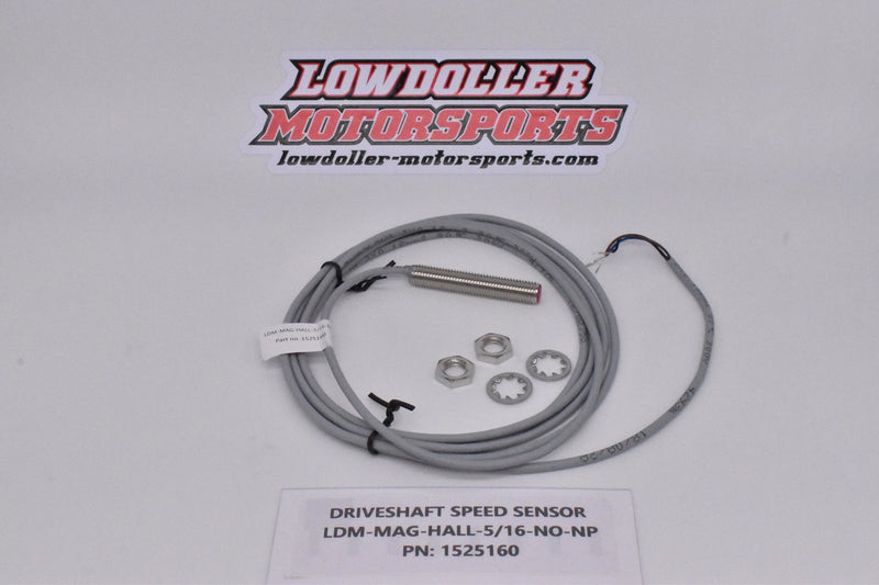 Lowdoller 5/16-24 magnet speed sensor body