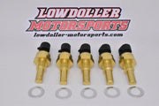 Lowdoller Motorsports LS coolant temp sensor 5 pack M12x1.5 19236568X5