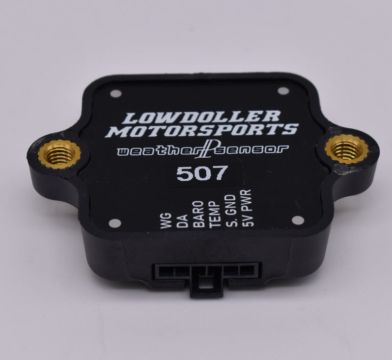 Lowdoller Motorsports Pro Series onboard weather sensor