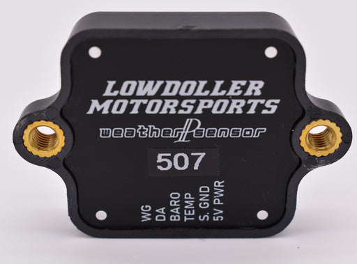 Lowdoller Motorsports Pro Series onboard weather sensor 100303