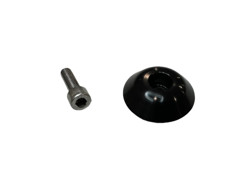 Billet Pro Shop bearing finishing cap for BPS billet idler pulleys