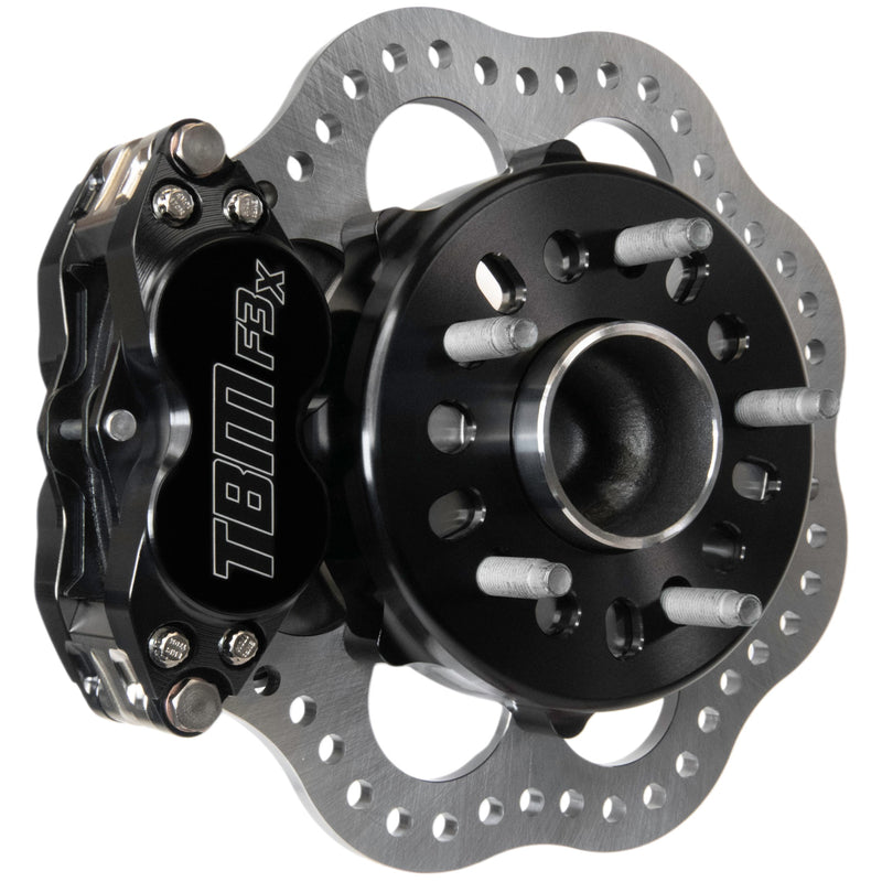 TBM S650 Mustang front drag brake kit X-Series black