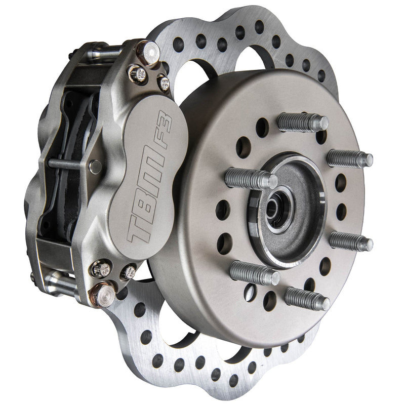 TBM 2011-25 F-150 2WD/4WD Medium Duty Front Drag Race Brake Kit 6 Lug 001-0329