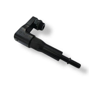 Billet Pro Shop 180 degree fuel line adapter, 8AN ORB to 3/8in