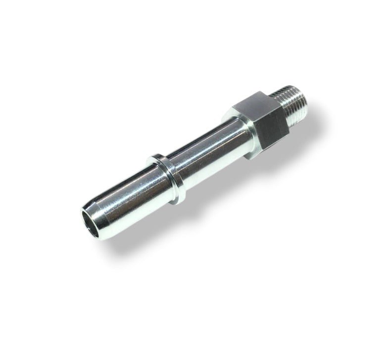 Billet Pro Shop 1/8in NPT to 3/8in fuel line adapter fitting