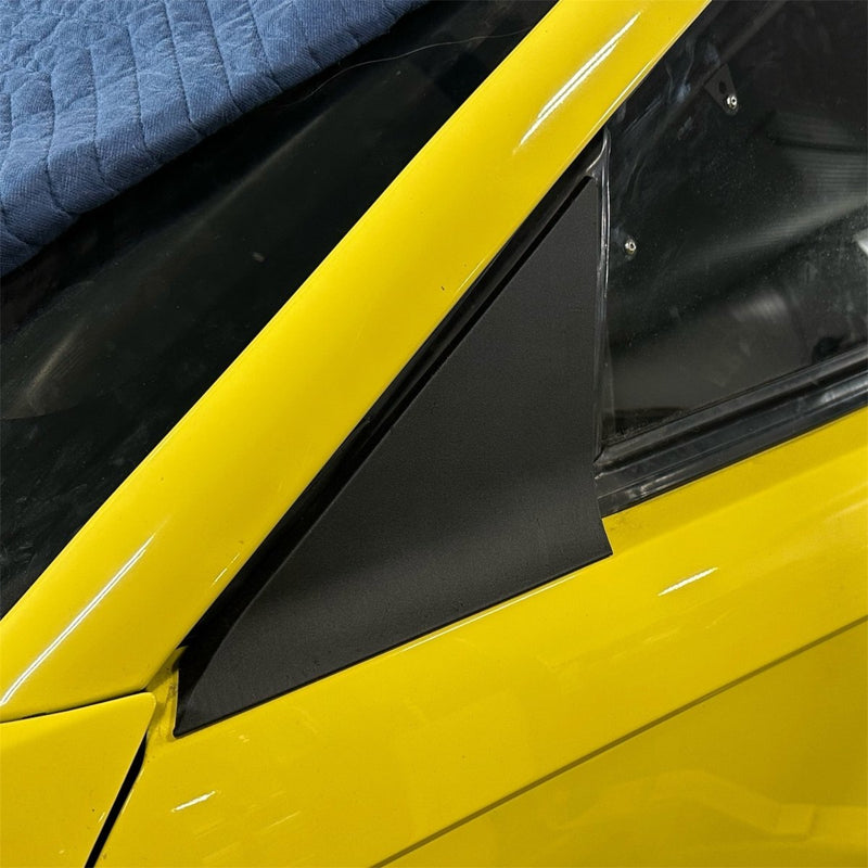 Machined mirror delete plates for 1999-2004 Mustang - Billet Pro Shop