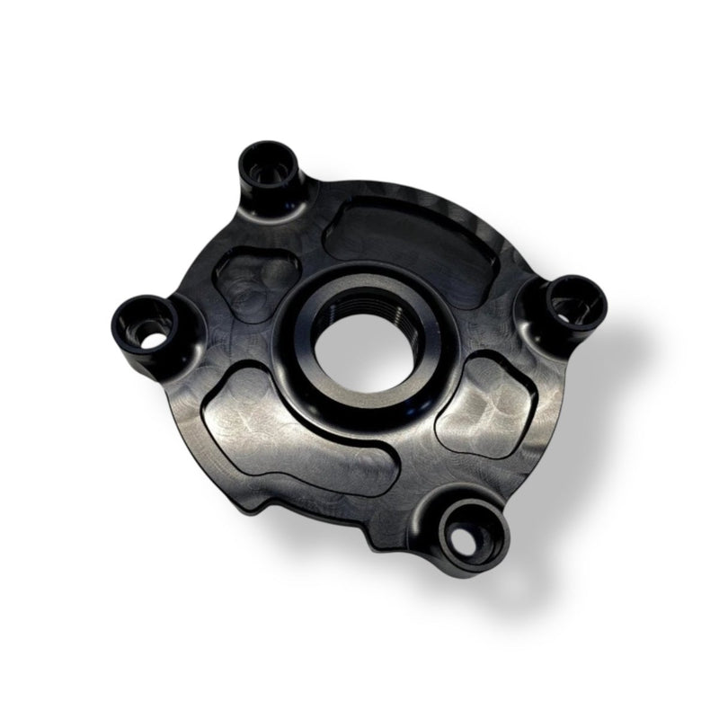 Billet Pro Shop water pump delete and inlet plate for 2011-2022 Ford Coyote