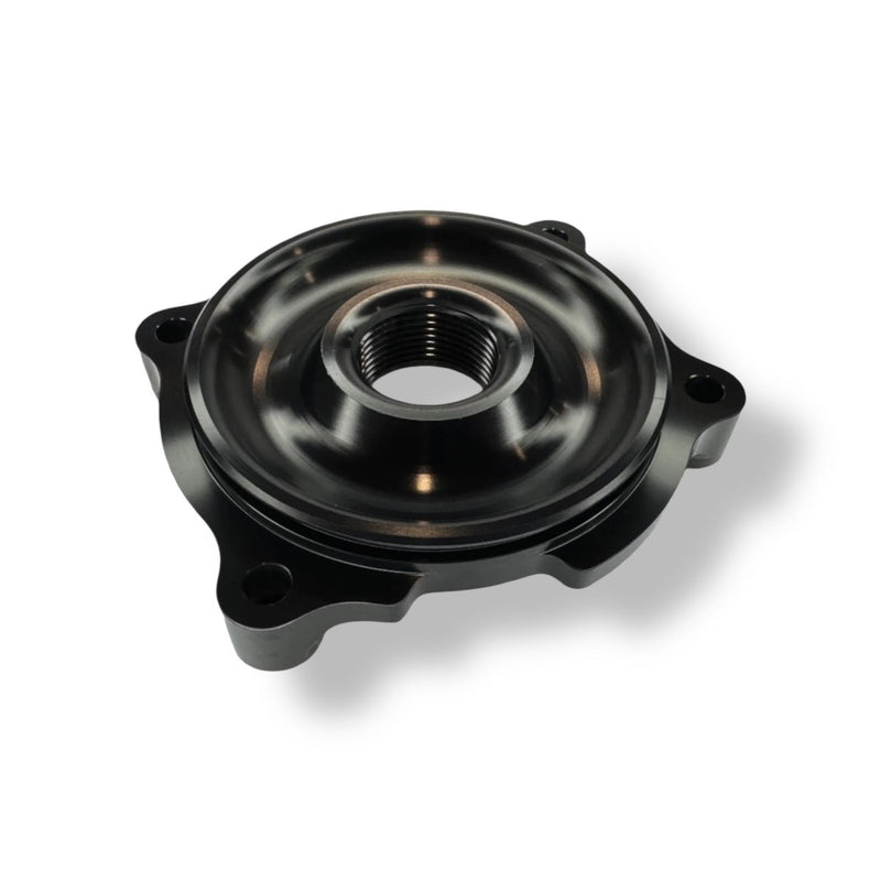 Billet aluminum Coyote water pump delete plate, 2011-2022 - Billet Pro Shop