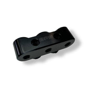 Billet Pro Shop 3-port remote sensor mount, billet aluminum