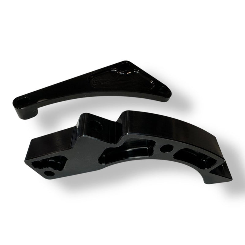 Billet aluminum passenger side alternator bracket for Ford modular engines - Billet Pro Shop