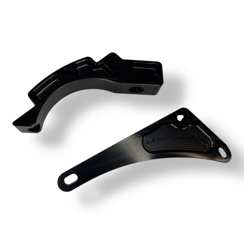 Billet Pro Shop passenger side alternator brackets for Ford 4.6, 5.4 and 5.8