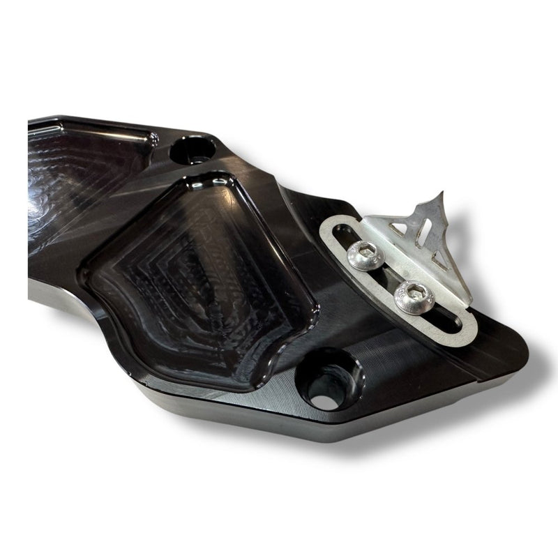 Billet aluminum front engine plate for 2011+ Mustang Coyote - Billet Pro Shop