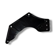 BPS Coyote front engine plate, CNC machined billet aluminum, 2011+ Mustang