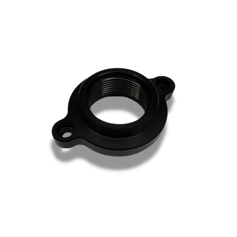Billet aluminum Coyote thermostat housing -20 ORB AN conversion - Billet Pro Shop