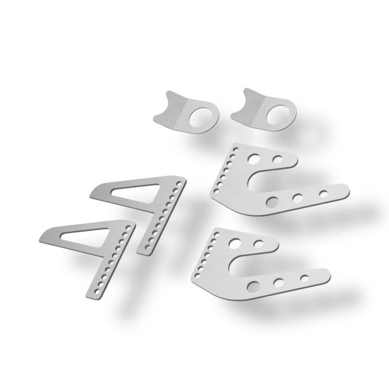 Billet Pro Shop front end mount kit for tube chassis front clips