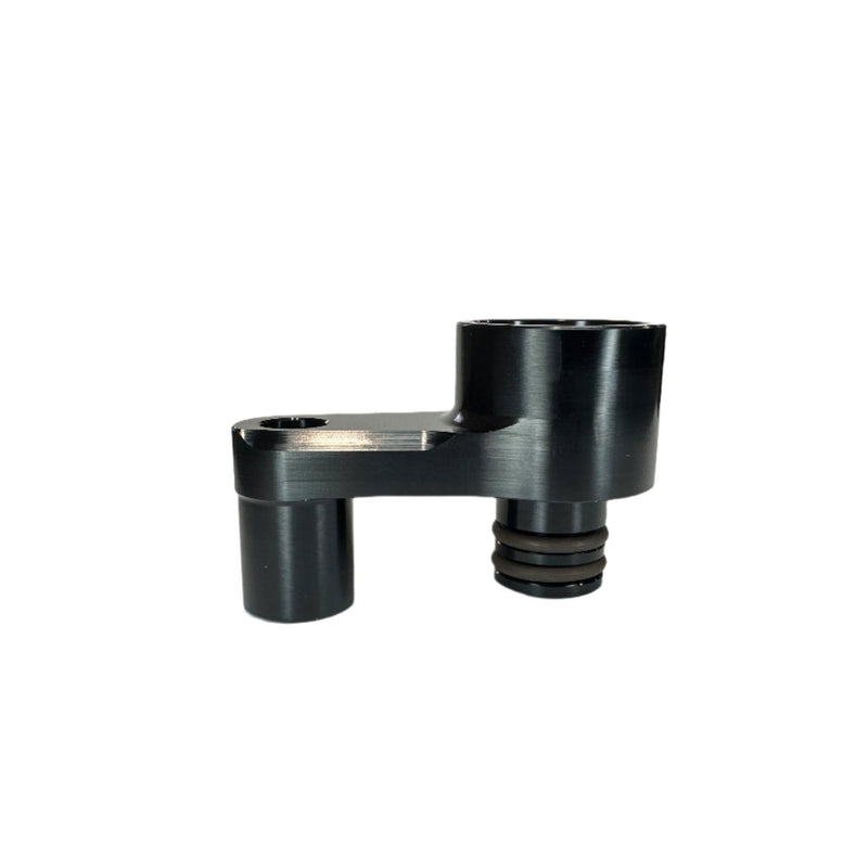 Billet aluminum heater core return fitting for 2011-2020 Mustang - Billet Pro Shop
