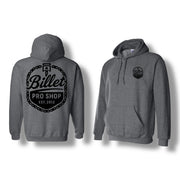 Billet Pro Shop pullover hoodie with BPS logo
