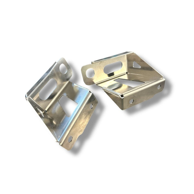 Billet aluminum lightweight radiator support brackets, 2005-2014 Mustang - Billet Pro Shop