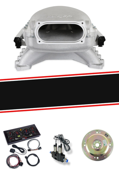 Sale items: Holley intake, Pro Dash, BPS boost controller and flexplate