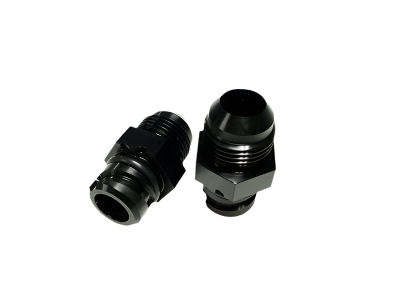 Billet Pro Shop billet valve cover breather fittings, AN valve cover vent fittings