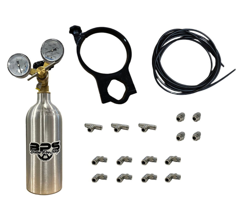 2.5lb CO2 bottle with regulator for racing air tools - Billet Pro Shop
