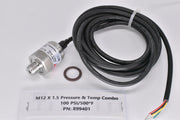 Lowdoller coolant pressure and temperature sensor 100 PSI 500F