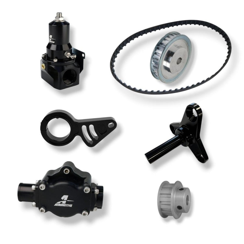 Billet Pro Shop Coyote mechanical fuel pump system for Ford 5.0L