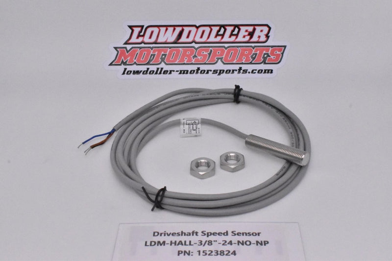 Lowdoller 3/8-24 driveshaft speed sensor body