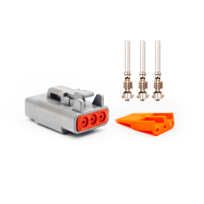 DTM 3 - Way Connector Kit - Male - Billet Pro Shop