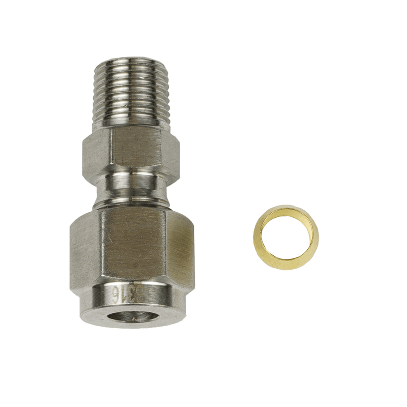 EGT Thread In 1/8" NPT Bung - Billet Pro Shop