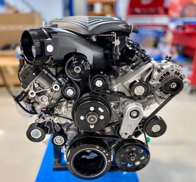 Ford 7.3L Godzilla Crate Engine Whipple Gen 6 3.0L Hot Rod Supercharger Kit