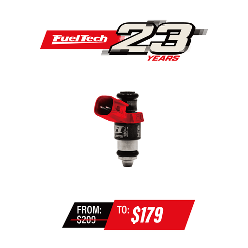 FT Injector 120 lb/h - EV6 Connector - Billet Pro Shop
