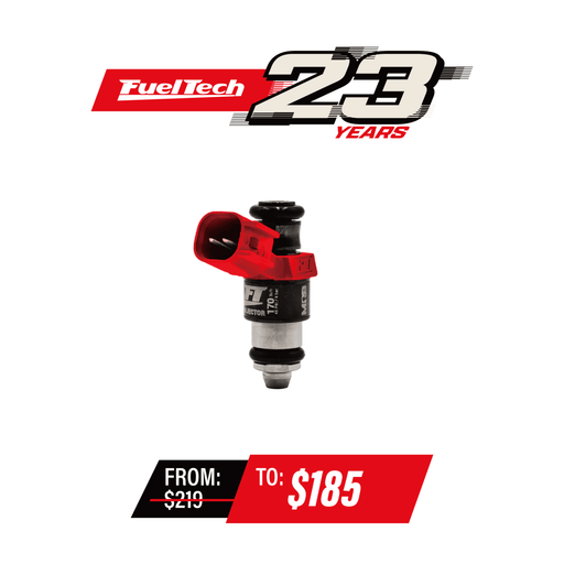 FT Injector 170 lb/h - EV6 Connector - Billet Pro Shop
