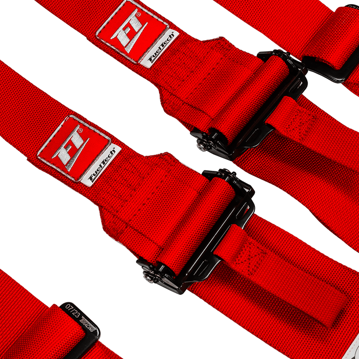 FT PRO 6 Point Camlock Drag Racing Harness SFI 2" - Billet Pro Shop