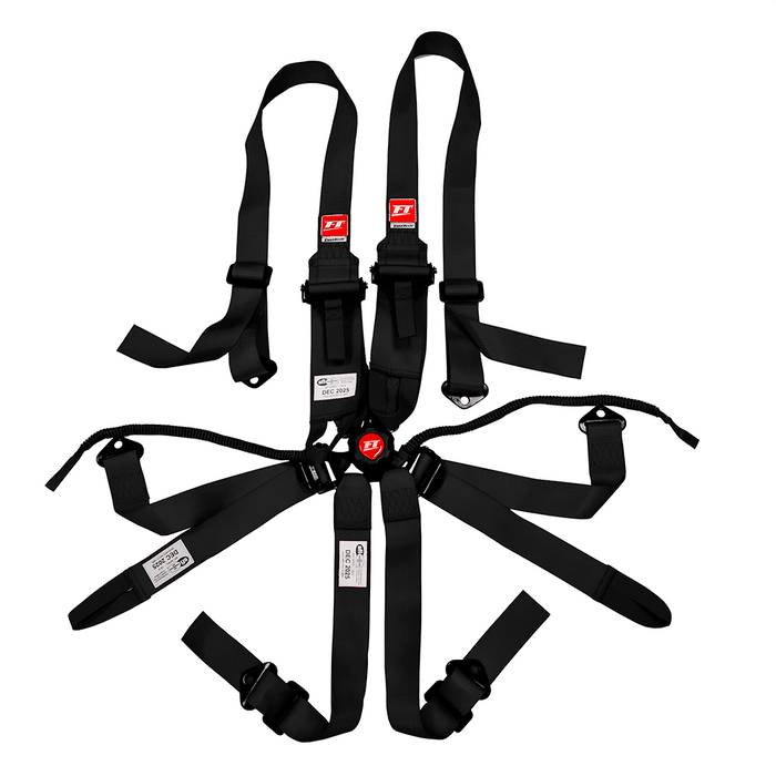FT PRO 6 Point Camlock Drag Racing Harness SFI 2" - Billet Pro Shop