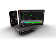 ECU FuelTech FT470 avec FuelTech Vision sur téléphone, tablette et ordinateur portable