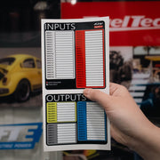FuelTech Input/Output Label Kit - Billet Pro Shop