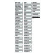 FuelTech Input/Output Label Kit - Billet Pro Shop