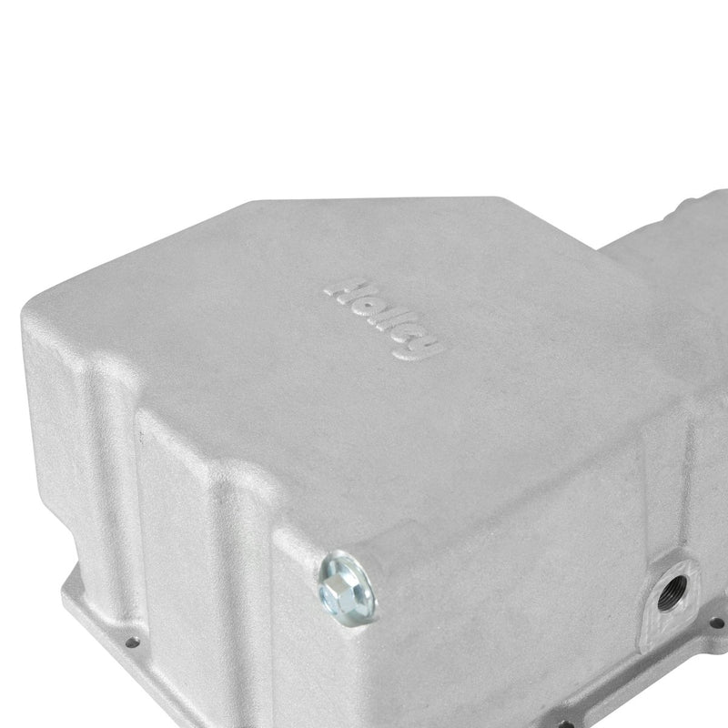 Holley 302-47 Coyote swap oil pan, alternate view