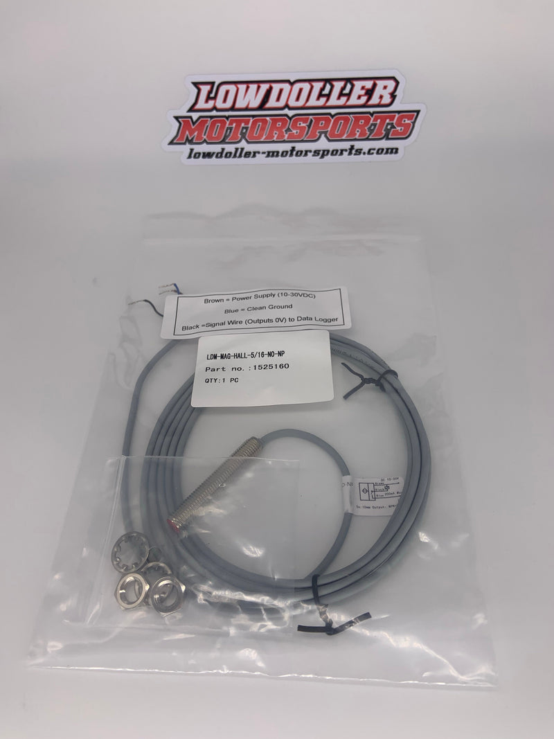 Lowdoller magnet speed sensor installed